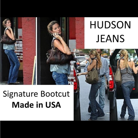 y2k Hudson Jeans Women's Classic Blue Bootcut size 24 - Picture 2 of 11
